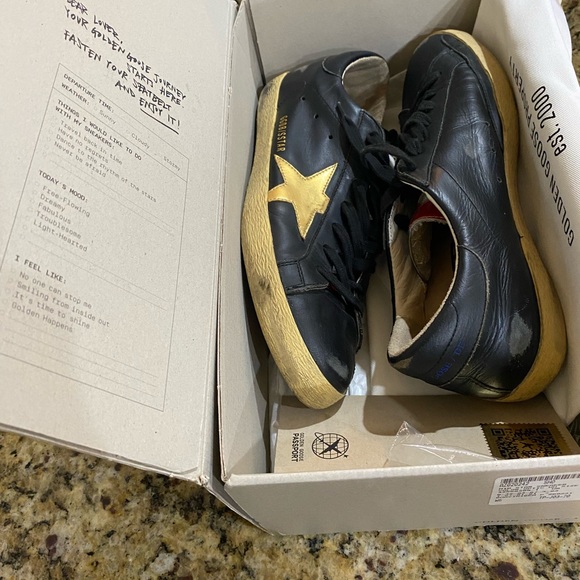 Golden Goose Size 41 Limited Edition Star Wave Mid Star Classic Great Condition - Picture 6 of 7